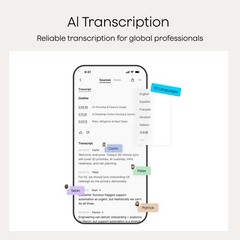 Plaud Note AI Voice Recorder, Voice Recorder w/Case, App Control, AI Transcri…