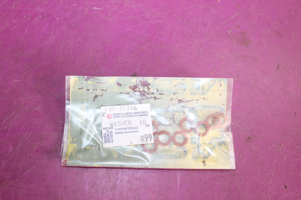 Package of Ten (10) Farmtrac Washers. # EXP-10344. See pic.