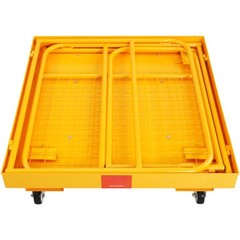 VEVOR 36″x36″ Forklift Safety Cage Work Platform 1200lbs w/Wheels for Aerial
