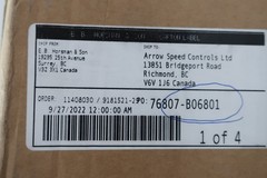 Siemens 3RT1075-6AF36 Ac Contactor 110-127v-ac 400a Amp 300hp