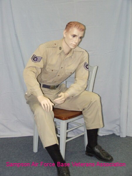 5 ft H Male Seated Mannequin, Skin tone with Face Makeup, M/L size, SFM54FT
