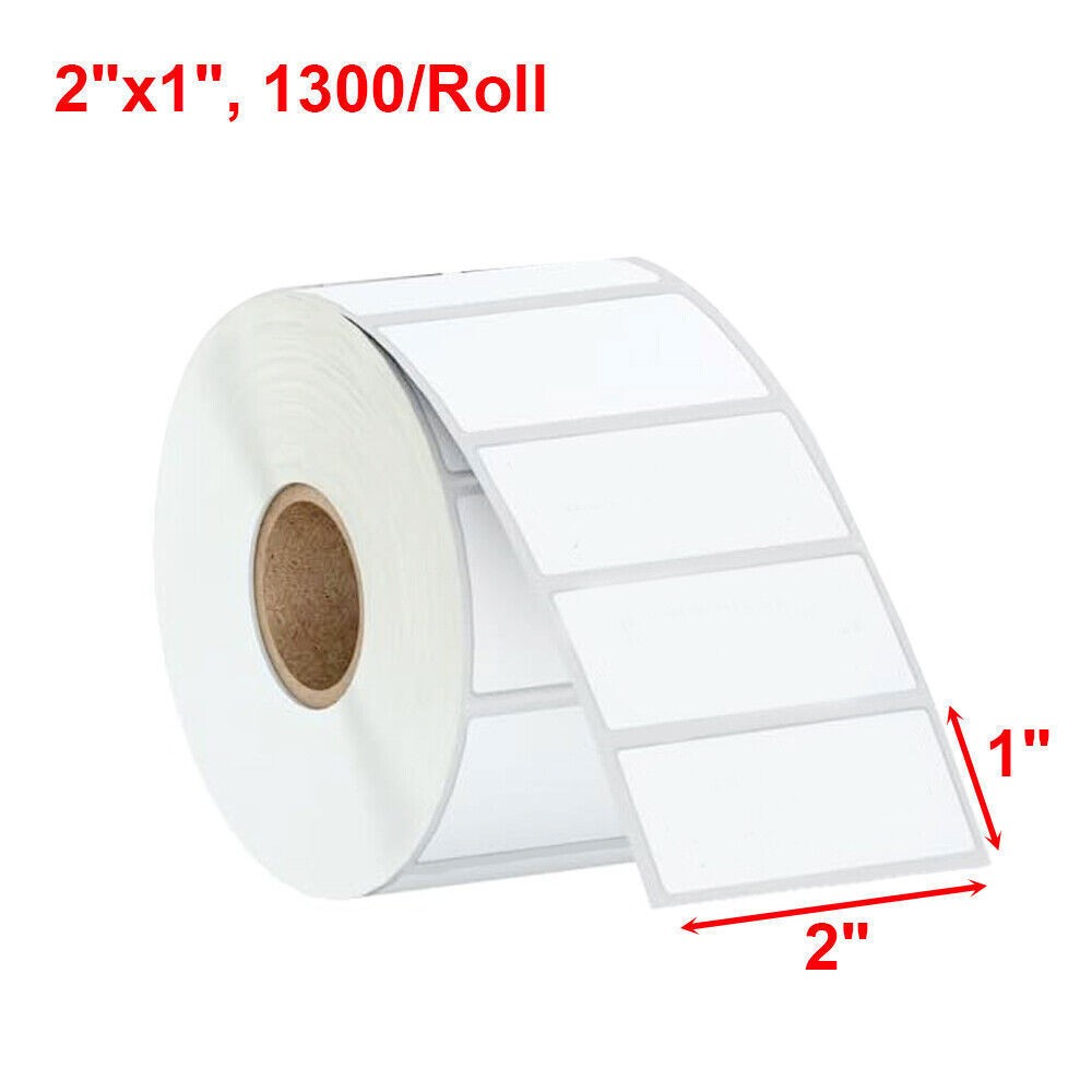 2×1 2×2 2.25×1.25 2.625×1 3×1 3×2 4×2 4×3 4×6 Direct Thermal Shipping UPC Labels