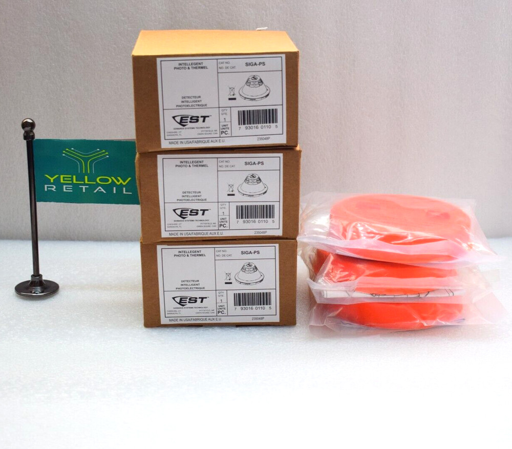 10Pcs lot Edwards EST SIGA-PS Intelligent Photoelectric Smoke Detector