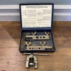 Vintage Imperial-Eastman 375-FS Tubing Flaring Tool Kit Set 47893