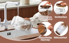 1000ml Brown Sugar Container and 2 Brown Sugar Keepers With Spoon, Exquisite