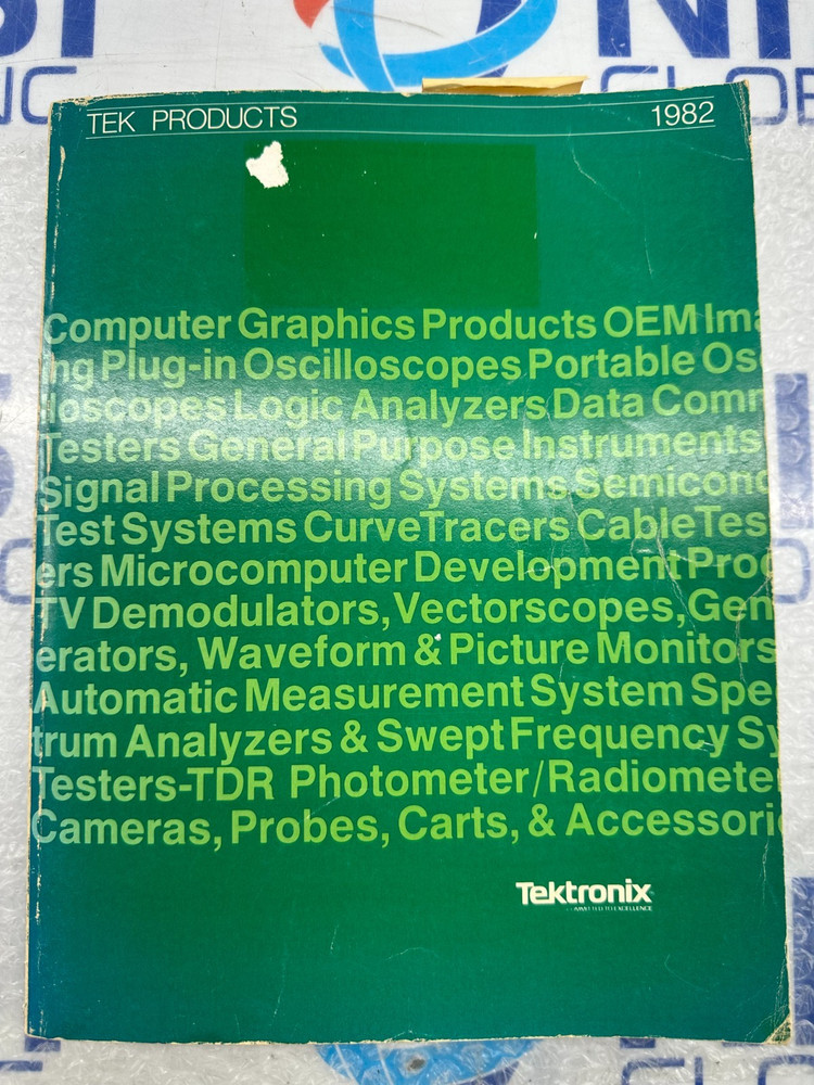 TEKTRONIX TEK PRODUCT MANUAL 1982