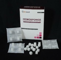 10 Pack of Dental Hemosponge Absorbable Gelatin USP Sterile 32 Sponge 10x10x10mm