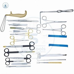 Facial Surgery Instrument Set 21Pcs Face Lift Cosmetic Surgical Tools Kit