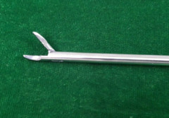Laparoscopic V-shape Needle Holder Curvd Jaw Left 5mmx330mm Surgical Instruments
