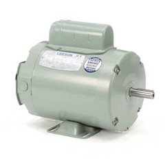 Leeson Electric Motor 111333.00 1 HP 3450 Rpm 1-PH 115/208-230 V 56Z C6C34NB16J