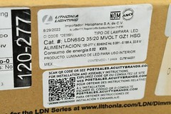 Lithonia Downlight LDN6SQ 35/20 MVOLT GZ1 HSG 120/277V 50/60Hz – 3500 K