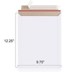 Rigid Photo Mailers 300gsm Cardboard Self Seal with Easy Open Tear Strip 100-400