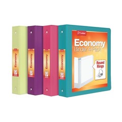 Cardinal 3 Ring Binders, Binders for School and Office, Durable 1.5 Inch, Rou…