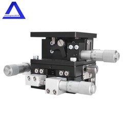 60×60mm XYZ 3 Axis Linear Stage Trimming Platform Bearing Tuning Sliding Table