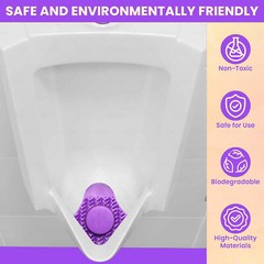 1-10 ) Janitorial Scented Urinal Cake Screens + Deodorizing Cleaners Anti-Splash