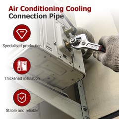 Findmall 1/4-3/8 Dia. 50 Feet Install Kit For Mini Split Heat Pump Systems