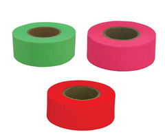 CH Hanson 150′ PVC Flagging Tape Marking Ribbon HIGH VISIBILITY ~PICK COLOR! New