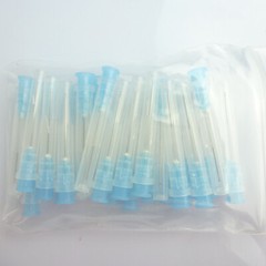 50Pcs Dental Endo Irrigation Needle Tips End-Closed Side Hole Syringes 23/27/30G