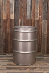 110 Gallon Stainless Drum Barrel New Open top