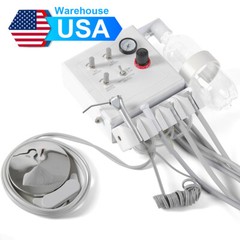 Portable Dental Turbine Unit with Weak Suction Work with Air Compressor 2/4Hole