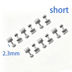 Dental Orthodontic Crimpable Hook Long/Medium/Short Stainless Steel 10pcs/pack
