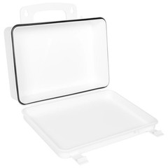 Empty First Aid Kit 16 Unit Plastic Box