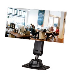 Acrylic Wide Angle Rear View Mirror for Cubicle Desk Computer PC Monitor to S…