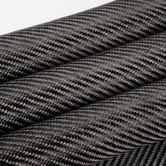 9.8ft x 19.7″ Carbon Fiber Fabric Roll Pure Fabric Carbon Fiber Sheet 2 x 2 Twil