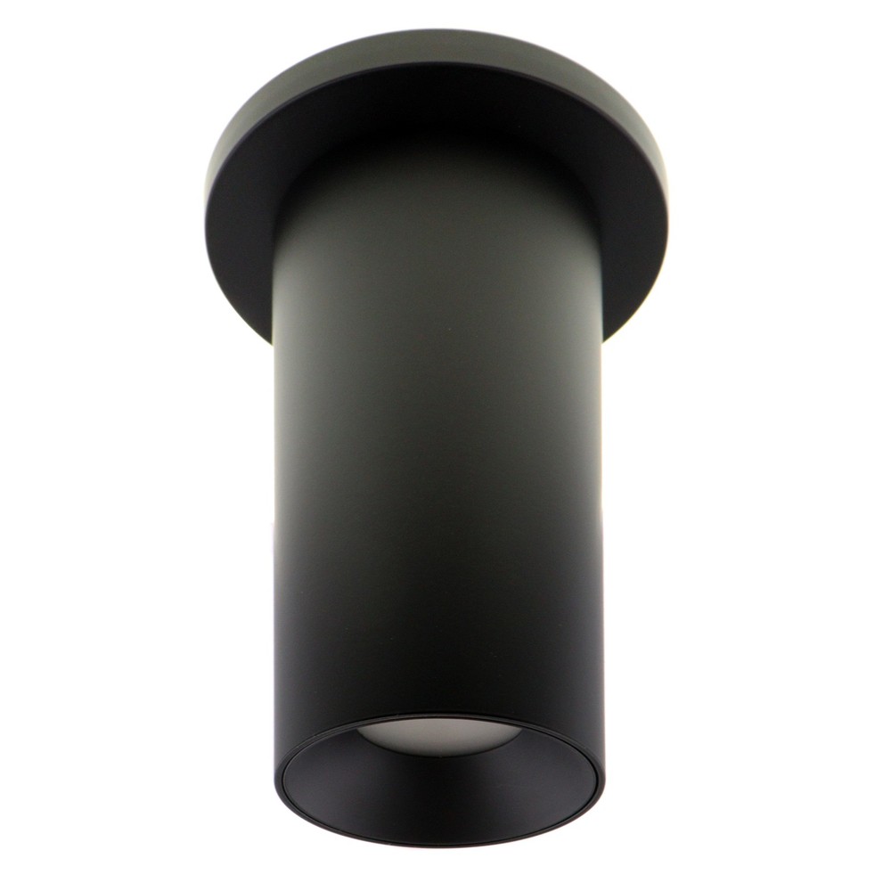 USAI LIGHTING BEVELED MINI CYLINDER SURFACE MOUNT LED DOWNLIGHT, 35K 120V, BLACK
