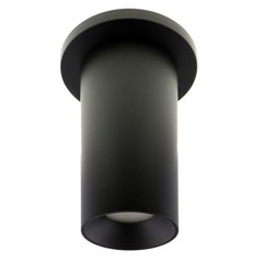 USAI LIGHTING BEVELED MINI CYLINDER SURFACE MOUNT LED DOWNLIGHT, 35K 120V, BLACK