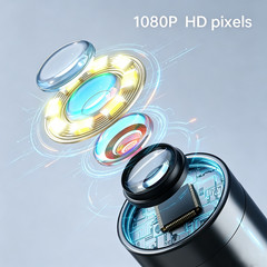 C30-M Dual Lens Industrial Endoscope 1080P HD Image Auto Pipe Inspection Camera