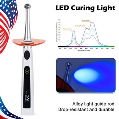 Dental Wireless LED Curing Light 1 Second Cur Lamp Metal Head AI