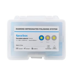 Dental 1:1 Fiber Optic Contra Angle Internal Spray / Diamond Polishing Wheels US
