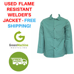 Used Flame Resistant FR Welder’s Jacket Cintas, RedKap, Unifirst, Bulwark etc