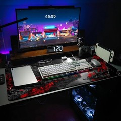 Extended Gaming Mouse Pad, Large 31.5L x 11.8W inches, Dark Canyon 6
