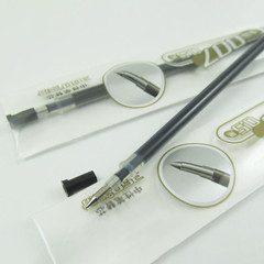 1 box of 20 pieces M&G MG-007 0.5mm Pipe Black Gel Ink Pen Refills Bullet-shaped