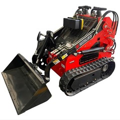 LRT23 1 Ton Mini Skid Steer Track Loader 23HP Gas EPA RATO Engine Electric Start