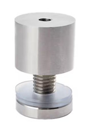 Stainless Steel Standoffs for Signs 1 in. Dia x 3/4 in. (4-Pack)