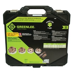 Greenlee 7308 Punches and Dies Kit 2-1/2 3 3-1/2 4 in Conduit