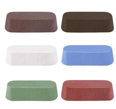 6 Pcs Metal Buffing Polishing Compound for Buffing Wheel Grit Corresponds Color