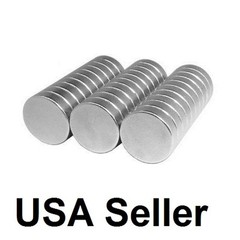 lot 100 50 1/2″ X 1/8″ Neodymium Disc Strong Rare Earth N48 Small Fridge Magnets