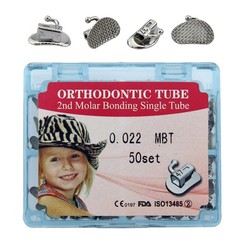 Dental Orthodontic Buccal Tube Molar Tubes Roth MBT 0.022 Convertible Monoblock