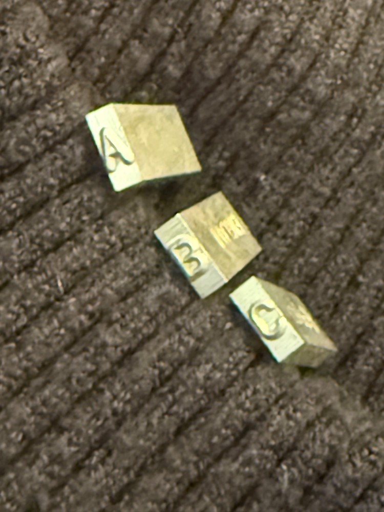 PRYOR TYPE – “C” Individual Hardened Steel Type 1/8 Inch Character – PER PIECE