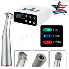 USA Dental NSK Style Brushless LED Electric Micro Motor /1:5 Increase Handpiece