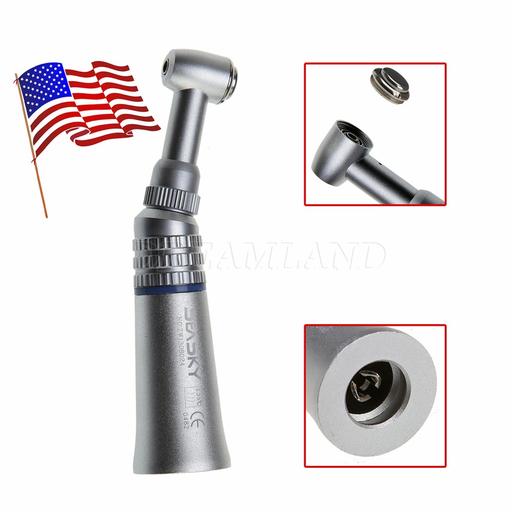 NSK Style Dental Push Button Slow Low Speed Contra Angle Handpiece PAD CA 2.35mm