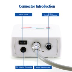Dental LED Brushless Electric Micro Motor Surgical Internal Spray ISO E-type 2H