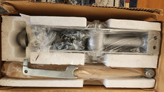 PARKER UNIVERSAL DOOR CLOSER FOR RIGHT/LEFT DOOR NO. 534 ALUMINUM FINISH NEW