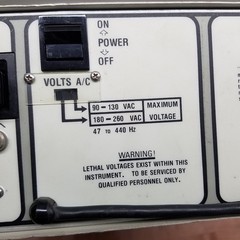 Nicolet 3091 Oscilloscope,90-130VAC, 180-260 VAC, 47-440Hz – USED