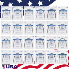 Dental Ortho Braces Super Elastic Niti Ovoid Form Rectangular Arch Wires Rectang