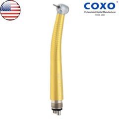 US COXO Dental High Speed Air Turbine Handpiece 4Holes Colorful CX207-C Standard